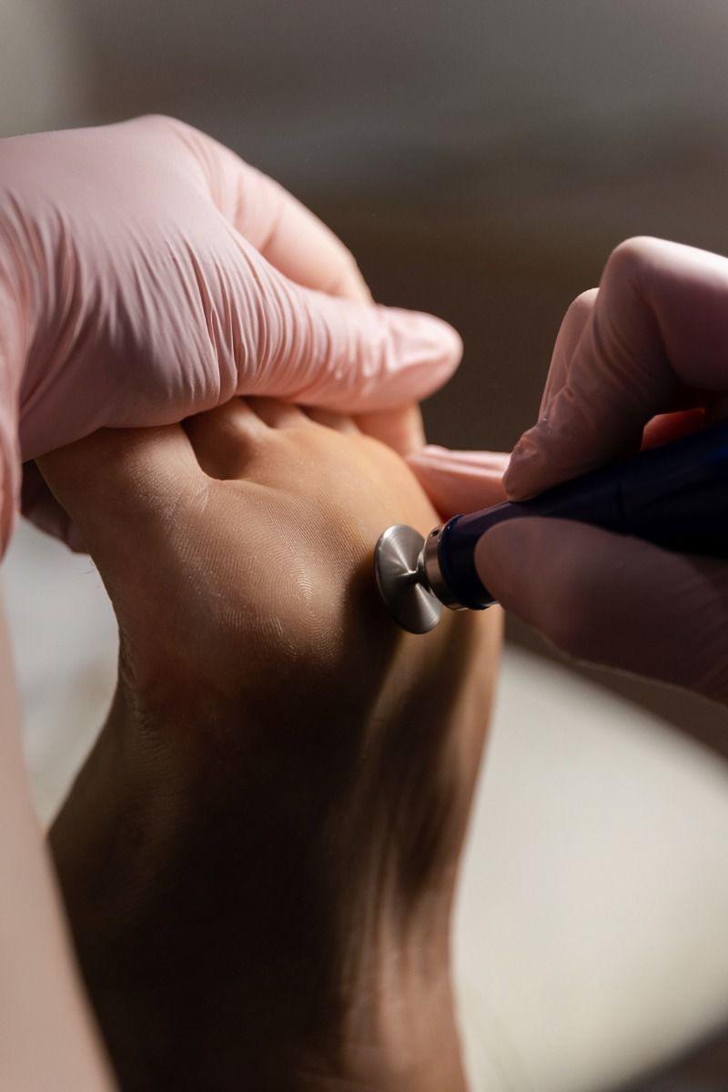 ESTETICA DE PIES SIN ESMALTE